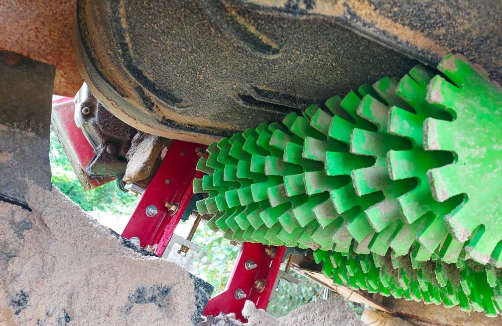 Nettoyeur pour bandes à chevrons ACMAN CHV - sable sec