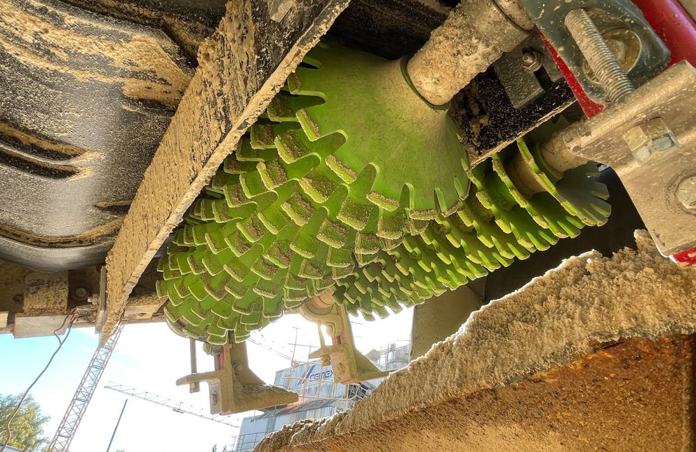 Nettoyeur pour bandes à chevrons ACMAN CHV - sable