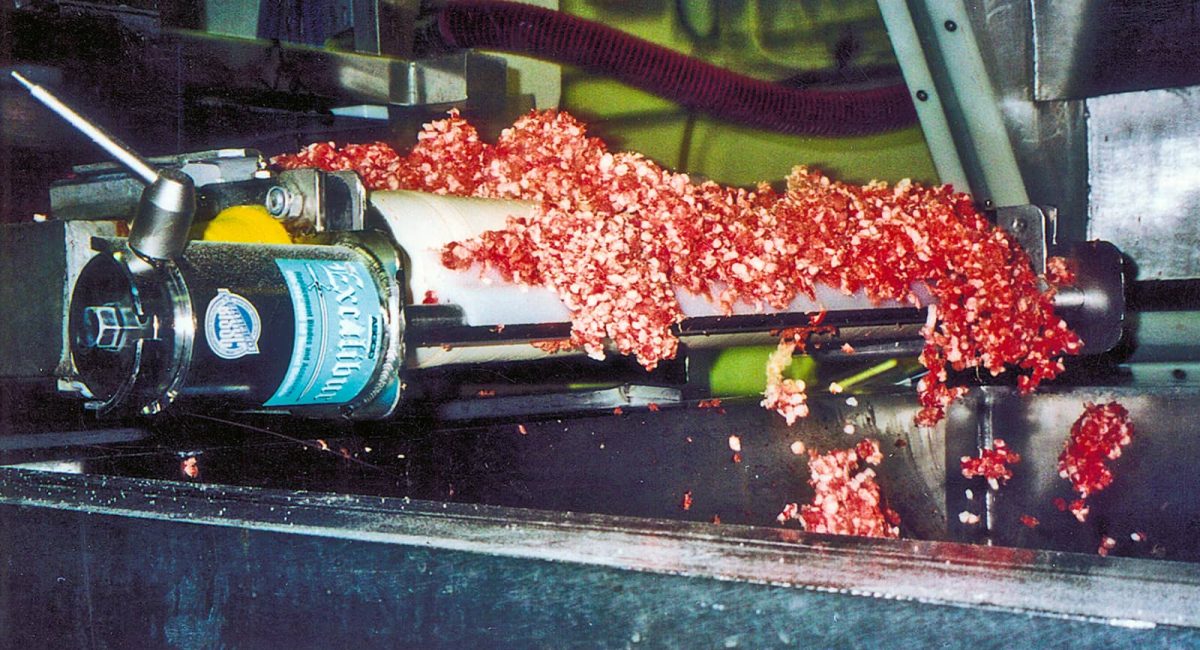 Racleur Alimentaire Excalibur - viande hachée