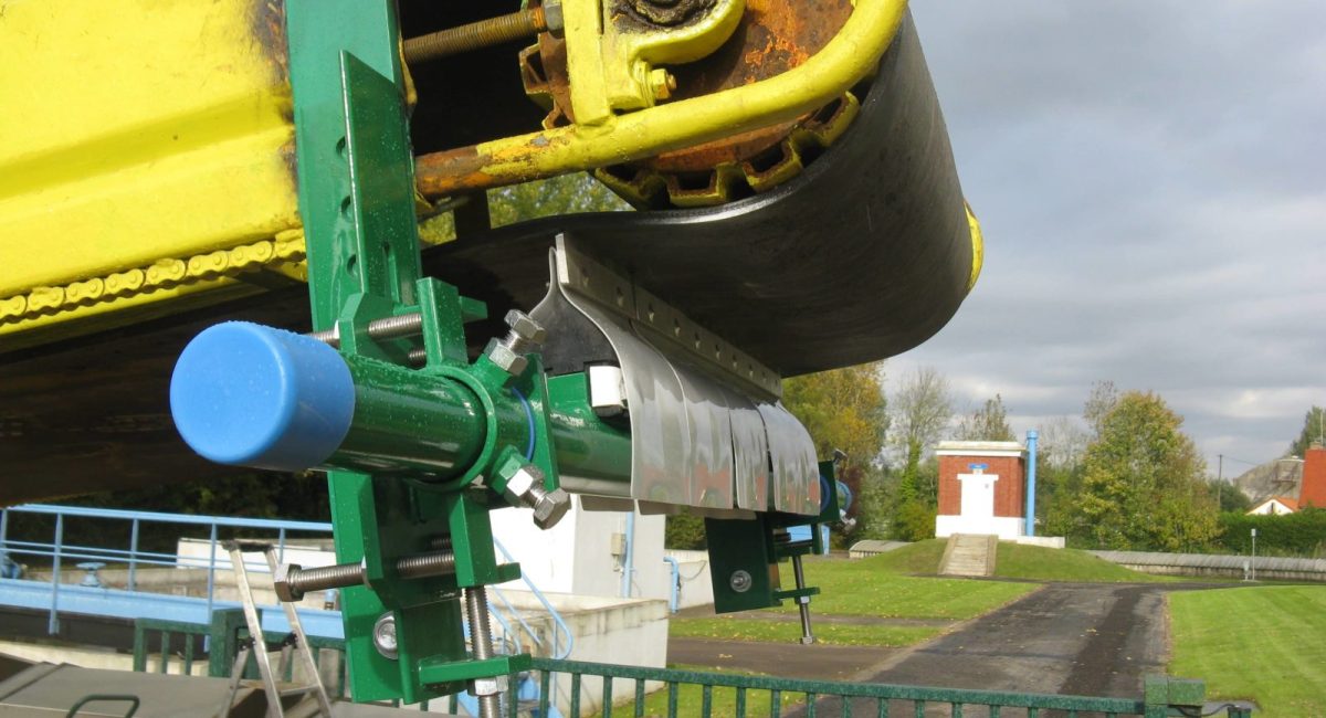 Racleur BELLE BANNE R.F pour Bande Transporteuse - racleur secondaire