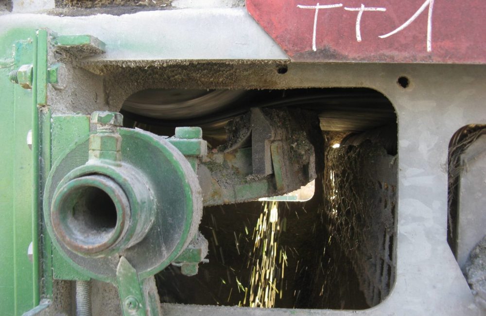 Racleur BELLE BANNE U.CC pour Bande Transporteuse - racleur monolame