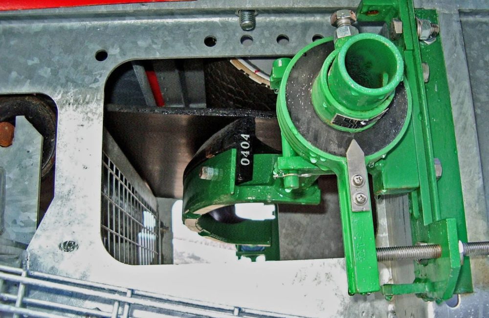 Racleur BELLE BANNE U.CC pour Bande Transporteuse - racleur courbe