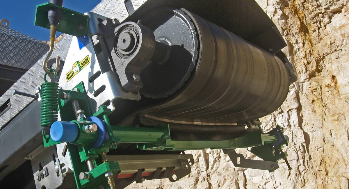 Racleur BELLE BANNE U.RT pour Bande Transporteuse - racleur monolame