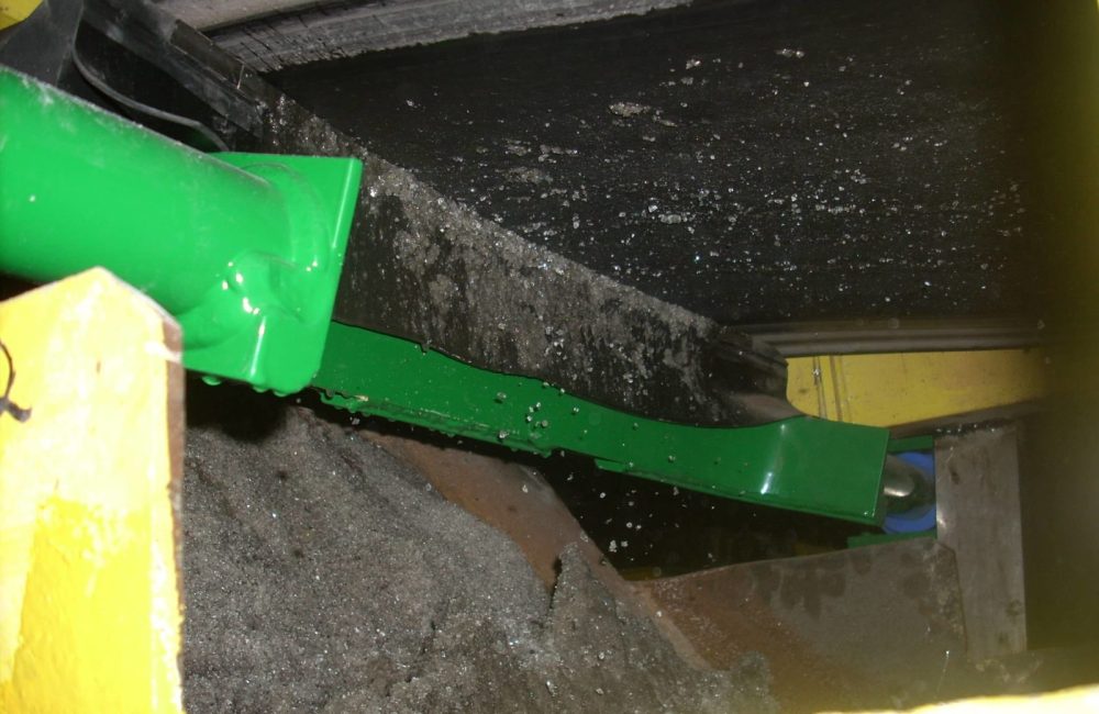 Racleur BELLE BANNE U.RT pour Bande Transporteuse - racleur monolame