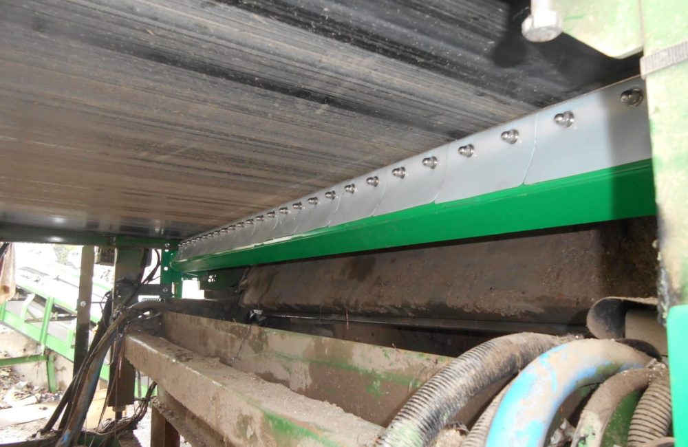 Racleur ACMAN RD pour Bande Transporteuse - centres de tri sélectif et de valorisation des déchets