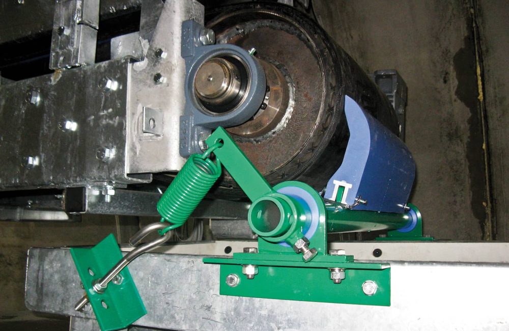 Racleur tangentiel Polyuréthane ACMAN HM - tambour de tête