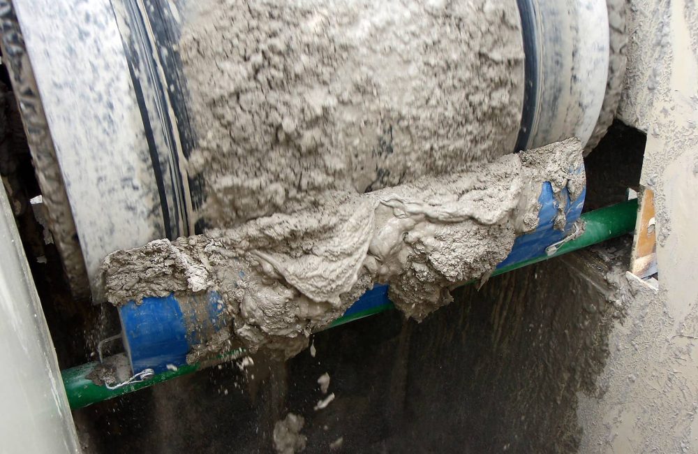 Racleur tangentiel Polyuréthane ACMAN H.M pour Bande Transporteuse - boue